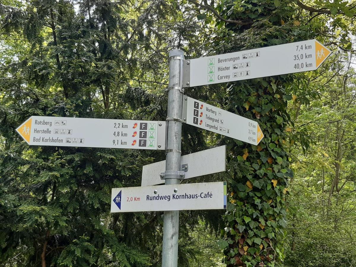 Ferienhaus Am Weserberglandsee Lauenforde Buitenkant foto