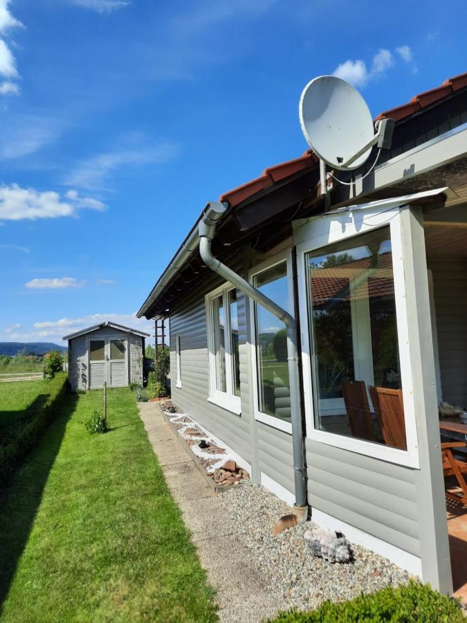 Ferienhaus Am Weserberglandsee Lauenforde Buitenkant foto