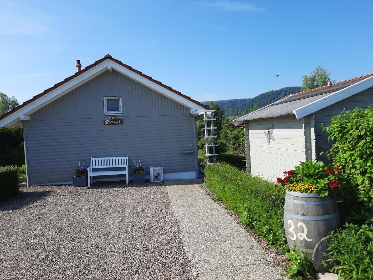 Ferienhaus Am Weserberglandsee Lauenforde Buitenkant foto