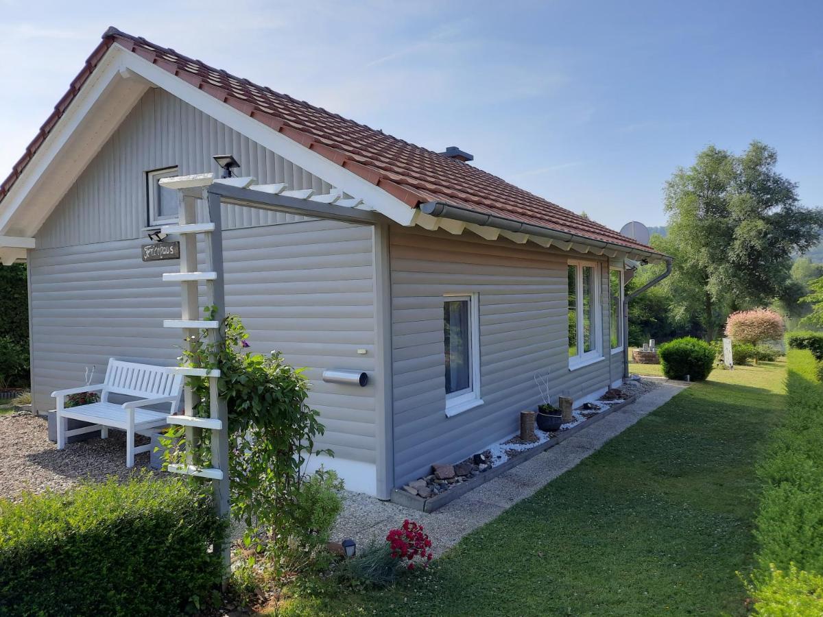 Ferienhaus Am Weserberglandsee Lauenforde Buitenkant foto
